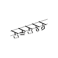 CORDUO WIRE SYSTEM CC FRAME 5X4,8W NR DE photo du produit