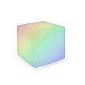 CUBE RGB LUMINEUX IP44 + TELECOMMAN photo du produit