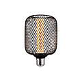 CYLINDRE LED METALLIC GLOW NOIR SPIRAL E photo du produit