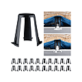 ENTRETOISE POUR ENCASTRE X20 62-90MM PLA photo du produit