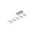 KIT WIRE MACII MAX5X10W GU5,3 CHROME MAT photo du produit