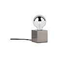 LAMPE à POSER KURA MAX1X20W E27 GRIS ACI photo du produit