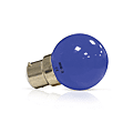 LED 1W BULB B22 BLEUE BOITE photo du produit