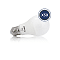 LED 6W BULB E27 4000K BOITE PACK DE 50 photo du produit