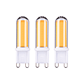 LED CULOT ERGOT PACK DE 3 VERRE G9 470LM photo du produit