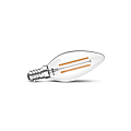 LED FIL COB FLAMME E14 4W 3000K CLR photo du produit