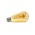 LED FIL COB ST64 E27 8W 2700K GOLDE photo du produit