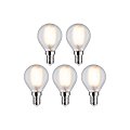 PACK DE 5 LED SPHER E14 470LM 2700K DEP photo du produit
