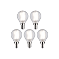 PACK DE 5 LED SPHER E14 470LM 4000K DEP photo du produit