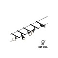 WIRE KIT SALT MAX5X10W GU5,3 NOIR MAT/CH photo du produit