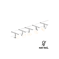 WIRE SYSTEM SET SHEELA MAX 5X10W GU5,3 C photo du produit
