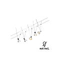 WIRE SYSTEM SIMPLE MAX 5X10W GU5,3 CHROM photo du produit