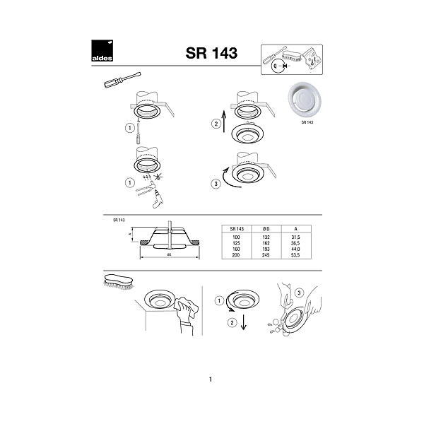 BOUCHE SR 143 D80 photo du produit visuel_1 2XL