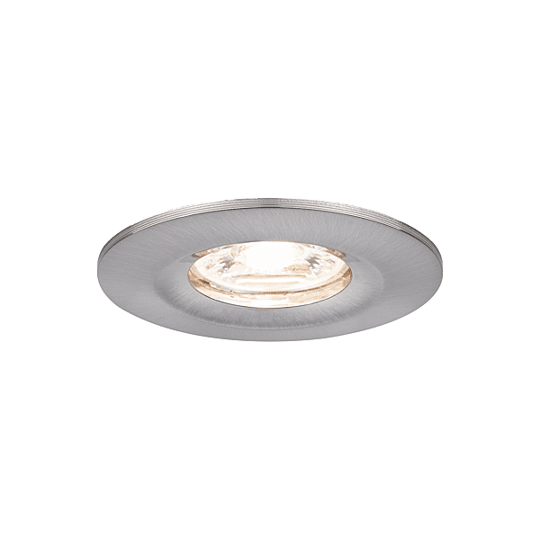 ENC NOVA MINI COIN ROND FIXE IP44 LED 1X4W 310LM ACIER BROSSE/ALU photo du produit visuel_1 2XL