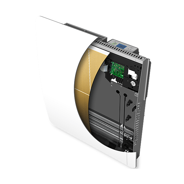 ETIC VERTICAL RADIATEUR HORIZONTAL 1500WBLANC SATINÉ photo du produit visuel_1 2XL