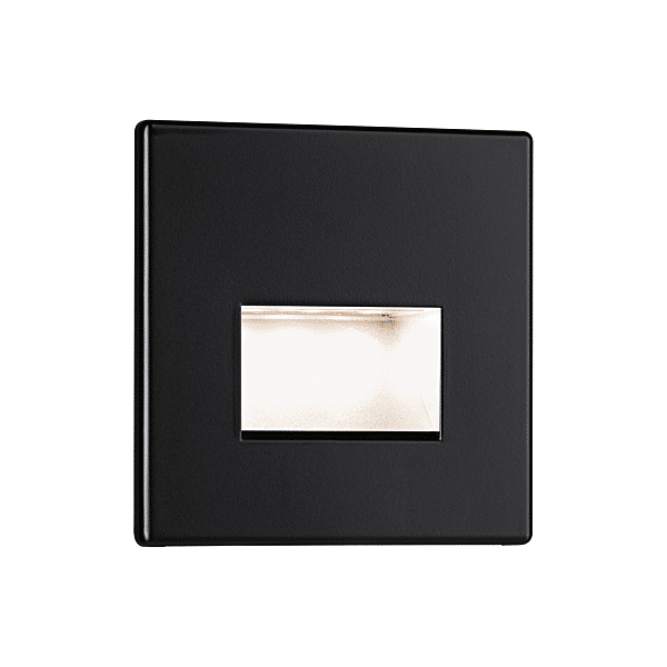 KIT ENC MURAL SPECIAL EDGE CARRE LED 1X1,1W 230V NOIR photo du produit visuel_1 2XL