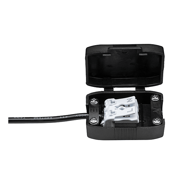 KIT ENC NOVA COIN ROND ORIENTABLE LED 3X6W 2700K 230V NOIR MAT/ALU photo du produit visuel_1 2XL