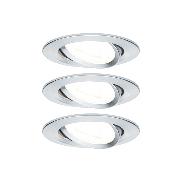 KIT ENC NOVA RD ORIE LED 3STEPDIM 3X6,5W230V GU10 51MM ALU TOURNE/ALU photo du produit visuel_1 2XL