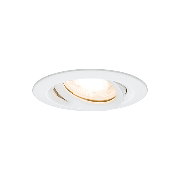 KIT ENCASTRES PREMIUM NOM IP65 ORIENTABLE LED 1X7W 230 V GU10 51 MM BLANC/ALU Z photo du produit visuel_1 2XL