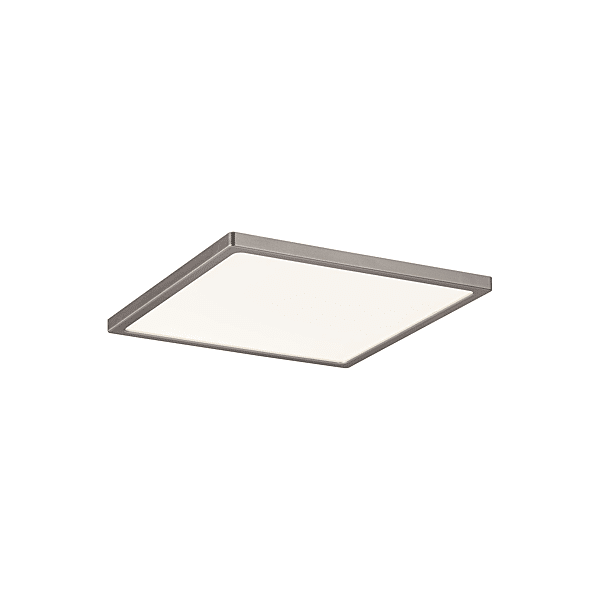 KIT PAN ENC AREO CARRE IP23 LED 1X12W 3000K 230V 180X180MM NICKEL MAT/PLAST photo du produit visuel_1 2XL