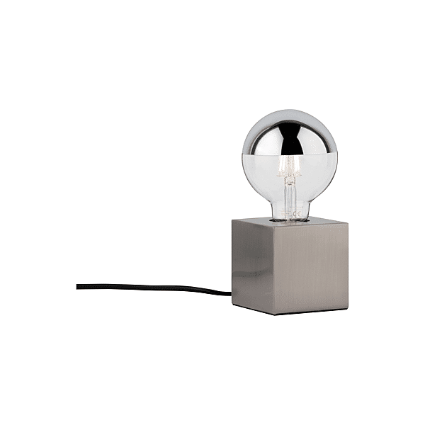 LAMPE à POSER KURA MAX1X20W E27 GRIS ACI photo du produit visuel_1 2XL