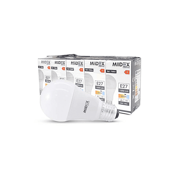 LED 12W BULB E27 4000K PACK 5 PIECES photo du produit visuel_1 2XL