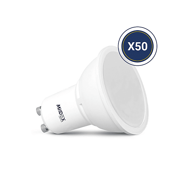 LED 6W GU10 4000K 120° BOITE PACK DE 50 photo du produit visuel_1 2XL