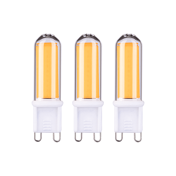 LED CULOT ERGOT PACK DE 3 VERRE G9 470LM photo du produit visuel_1 2XL