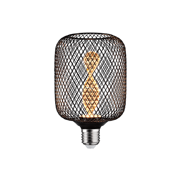 LED METALLIC GLOW ZYL NOIR HELIX E27 110 photo du produit visuel_1 2XL