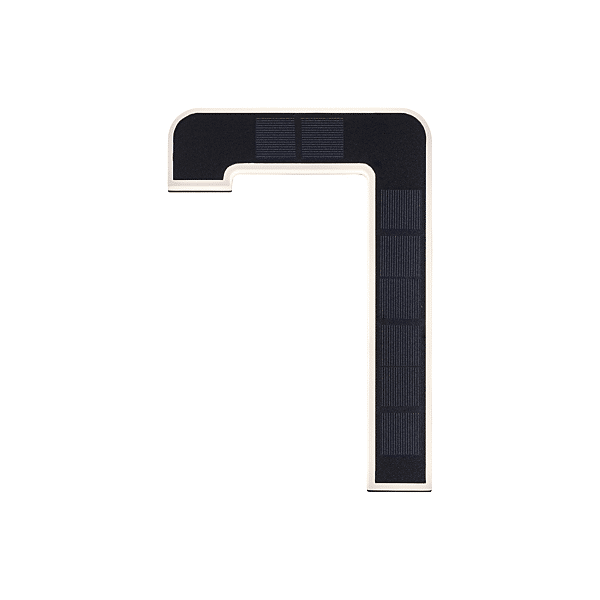 NUMERO DE MAISON EXTERIEUR SOLAIRE 7 BAT photo du produit visuel_1 2XL