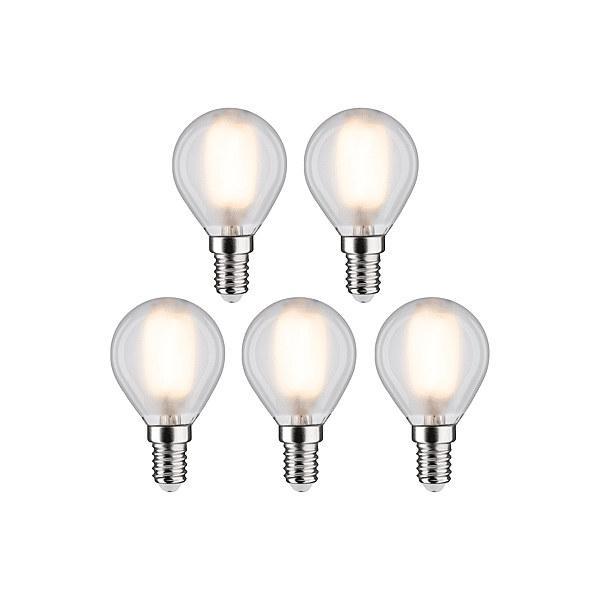 PACK DE 5 LED SPHER E14 470LM 2700K DEP photo du produit visuel_1 2XL