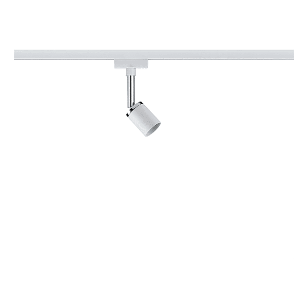 SPOT SYSTEME URAIL PURE II MAX. 1X10W GU10 BLANC/CHROME 230V MET/SYN photo du produit visuel_1 2XL