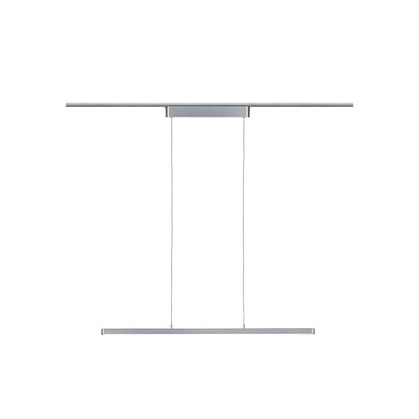 SUSP LENTO URAIL 1X42W CHROME MAT 230V METAL GRADABLE photo du produit visuel_1 2XL