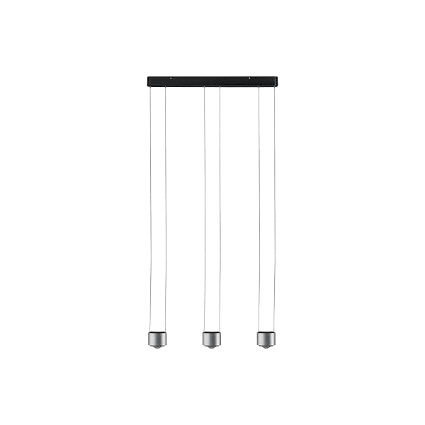 SUSPENSION ALDAN GRAD LED 3X9W NOIR/ALU photo du produit visuel_1 2XL