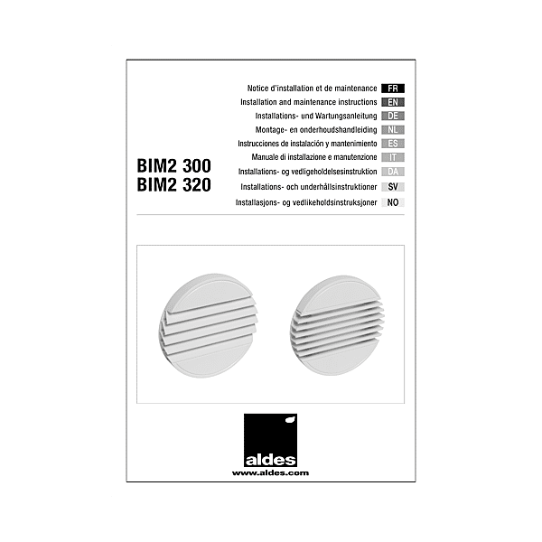 TERMINAL BIM2 300 BLANC D125 photo du produit visuel_1 2XL