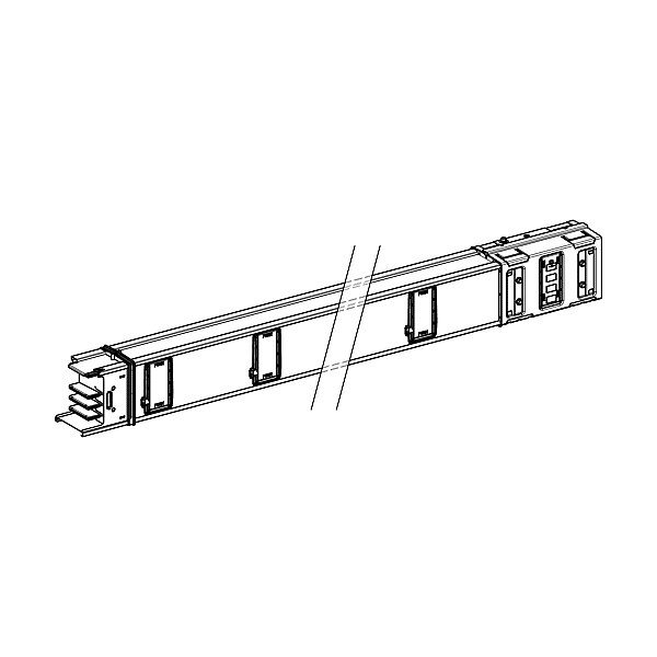TRONC. DROIT 800A 5M 10SORTIES photo du produit visuel_1 2XL
