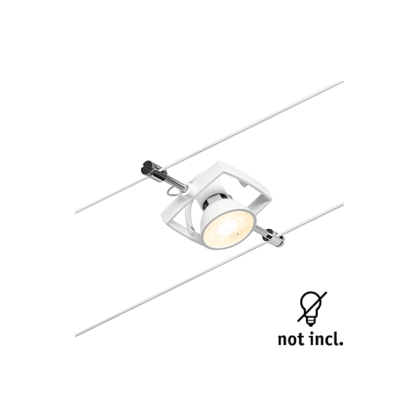 WIRE SPOT MACII MAX1X10W GU5,3 BLANC MAT photo du produit visuel_1 2XL