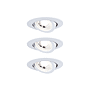 KIT ENCASTRES 3-STEPDIM ORIENTABLE LED 3X6W 3000K 230V BLANC DEPOLI/PL photo du produit visuel_1 S