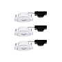 KIT ENCASTRES 3-STEPDIM ORIENTABLE LED 3X6W 3000K 230V BLANC DEPOLI/PL photo du produit visuel_4 S