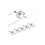 KIT WIRE MACII MAX5X10W GU5,3 CHROME MAT photo du produit visuel_8 S