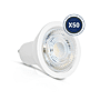 LED 6W GU10 3000K 75° BOITE PACK DE 50 photo du produit visuel_1 S