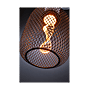 LED METALLIC GLOW ZYL NOIR HELIX E27 110 photo du produit visuel_3 S