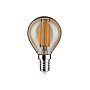 LED SPHERIQUE 430LM E14 4,7W DORE GRA 25 photo du produit visuel_2 S