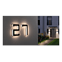 NUMERO DE MAISON EXTERIEUR SOLAIRE 2 BAT photo du produit visuel_6 S