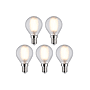 PACK DE 5 LED SPHER E14 470LM 2700K DEP photo du produit visuel_1 S