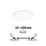 PANN ENC VELUNA VARIFIT IP44 8,5W 4000K photo du produit visuel_5 S