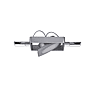 SYSTEME à CâBLES DC SPOT MACLED 1X4W CHR photo du produit visuel_3 S