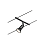 WIRE SPOT SALT MAX1X10W GU5,3 NOIR MAT/C photo du produit visuel_3 S