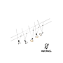 WIRE SYSTEM SIMPLE MAX 5X10W GU5,3 CHROM photo du produit visuel_1 S