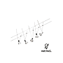WIRE SYSTEM SIMPLE MAX 5X10W GU5,3 CHROM photo du produit visuel_5 S